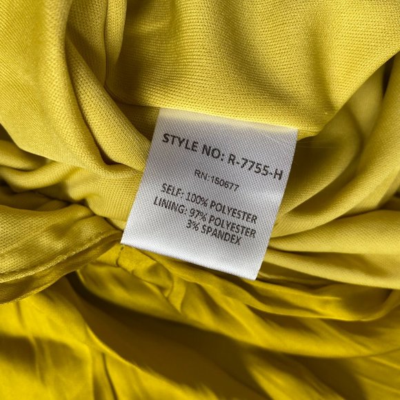 Strut & Bolt 6783 Platinum Chartreuse jumpsuit - Picture 5 of 8